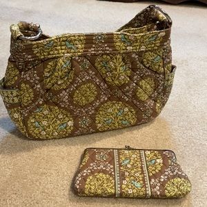 Vera Bradley bag and wallet bundle
